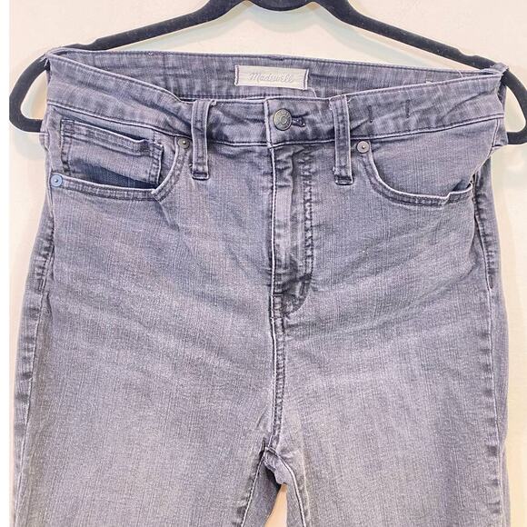 Madewell Raw hem Distressed Curvy High Rise Skinny 28 Jeans - Picture 3 of 7